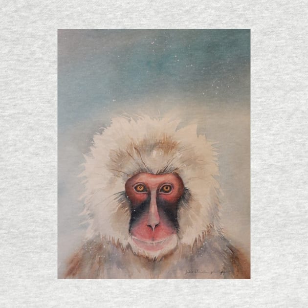 Snow Monkey Sees Your Soul by JCPhillipps